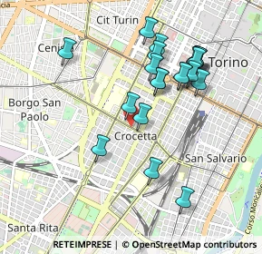 Mappa Corso Luigi Einaudi, 10100 Torino TO, Italia (0.9185)