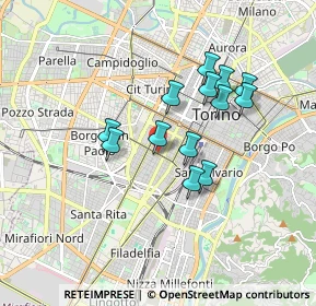 Mappa Corso Luigi Einaudi, 10100 Torino TO, Italia (1.46231)