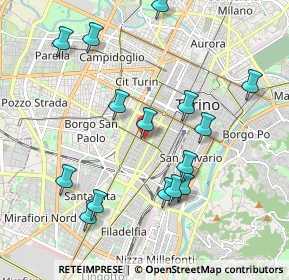 Mappa Corso Luigi Einaudi, 10100 Torino TO, Italia (2.098)