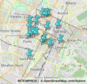 Mappa Corso Luigi Einaudi, 10100 Torino TO, Italia (1.42941)