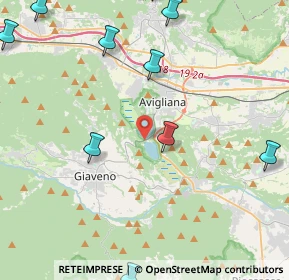Mappa Via Giaveno, 10050 Avigliana TO, Italia (6.04636)