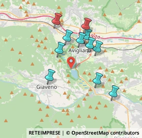 Mappa Via Giaveno, 10050 Avigliana TO, Italia (3.33091)