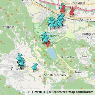 Mappa Via Giaveno, 10050 Avigliana TO, Italia (2.2965)