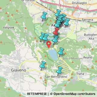 Mappa Via Giaveno, 10050 Avigliana TO, Italia (1.8375)