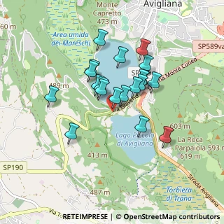 Mappa Via Giaveno, 10050 Avigliana TO, Italia (0.712)
