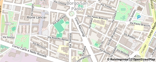 Mappa Turín