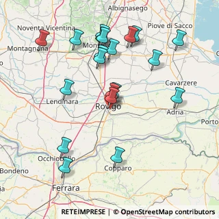 Mappa Via Satonevri, 45100 Rovigo RO, Italia (17.223)