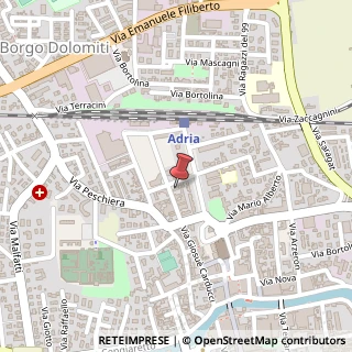 Mappa Via Adria Nova, 9, 45011 Adria, Rovigo (Veneto)