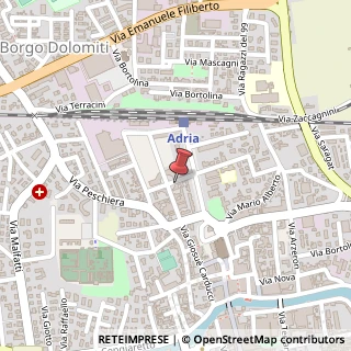 Mappa Via Adria Nova, 7, 45011 Adria, Rovigo (Veneto)