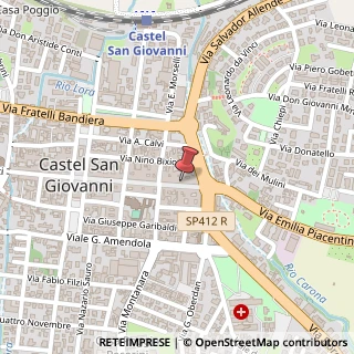 Mappa Corso Giacomo Matteotti, 20, 29015 Castel San Giovanni, Piacenza (Emilia Romagna)