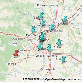 Mappa Via Francesco Millio, 10141 Torino TO, Italia (11.86857)