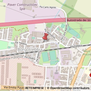 Mappa Via Boreca, 11/13, 29121 Piacenza, Piacenza (Emilia Romagna)