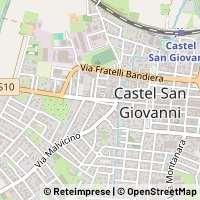 지도 Castel San Giovanni