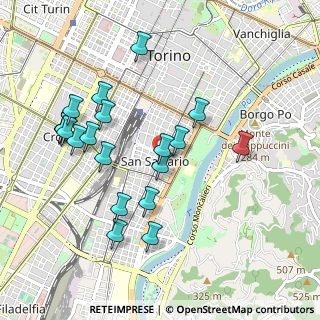 Mappa Via Madama Cristina, 10125 Torino TO, Italia (0.9955)