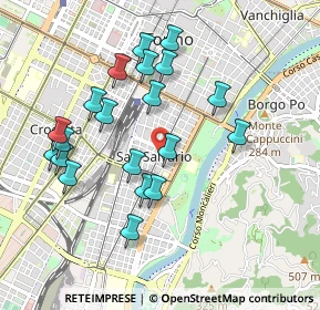 Mappa Via Madama Cristina, 10125 Torino TO, Italia (0.934)