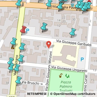 Mappa Via Giuseppe Garibaldi, 29010 San Nicolò PC, Italia (0.0931)