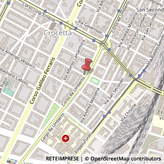 Mappa Via Cristoforo Colombo, 1, 10123 Torino, Torino (Piemonte)