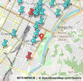 Mappa Corso Massimo d'Azeglio, 10125 Torino TO, Italia (1.2535)