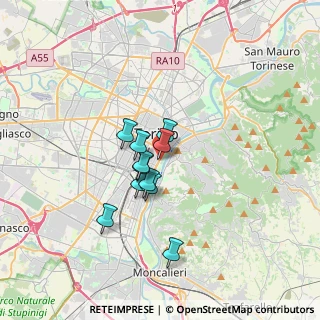 Mappa Corso Massimo d'Azeglio, 10125 Torino TO, Italia (2.35182)
