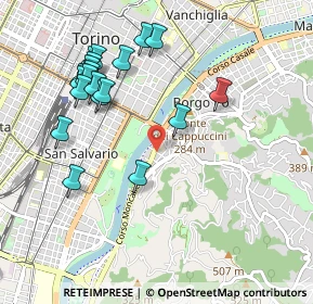 Mappa Via San Fermo, 10133 Torino TO, Italia (1.0585)