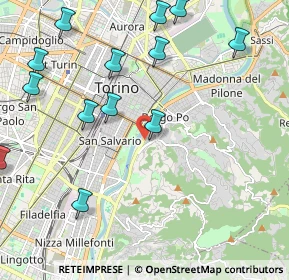 Mappa Via San Fermo, 10133 Torino TO, Italia (2.66357)