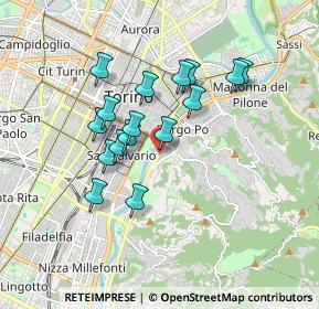 Mappa Via San Fermo, 10133 Torino TO, Italia (1.48938)
