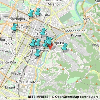 Mappa Via S. Fermo, 10133 Torino TO, Italia (1.61545)