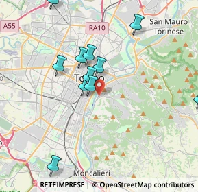 Mappa Via San Fermo, 10133 Torino TO, Italia (4.66615)