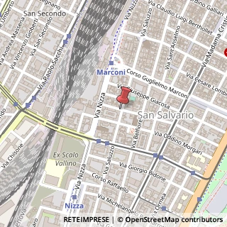 Mappa Via Saluzzo, 54, 10125 Torino, Torino (Piemonte)