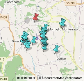 Mappa Frazione Carboneri, 14026 Montiglio Monferrato AT, Italia (1.16087)