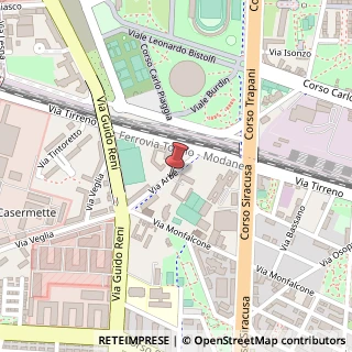 Mappa Via Arbe, 19, 10136 Torino, Torino (Piemonte)