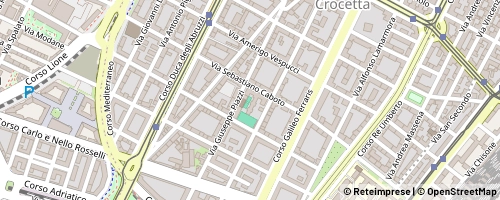 Mappa Turín