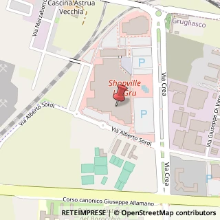 Mappa Via Crea, 10095 Grugliasco, Torino (Piemonte)