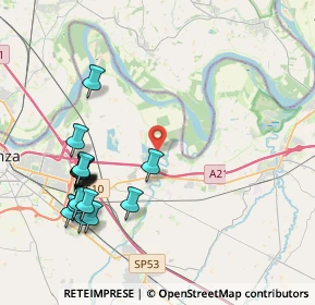 Mappa Via Ghernardi Giovanni, 29122 Piacenza PC, Italia (4.57)