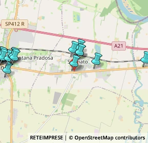 Mappa Via Silvio Pellico, 29010 Sarmato PC, Italia (2.8455)