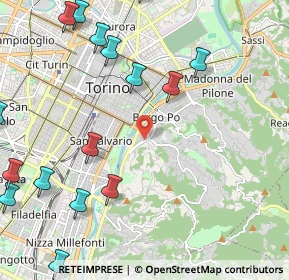 Mappa Via Gaeta, 10133 Torino TO, Italia (2.94)