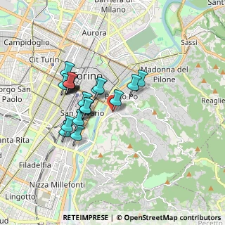 Mappa Via Gaeta, 10133 Torino TO, Italia (1.5045)