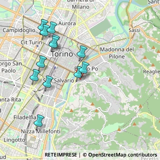 Mappa Via Gaeta, 10133 Torino TO, Italia (2.1)