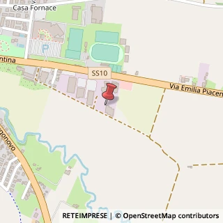 Mappa Via Emilia Piacentina, 60, 29015 Castel San Giovanni, Piacenza (Emilia Romagna)
