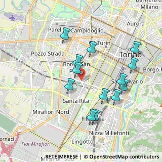 Mappa Piazza Marmolada, 10141 Torino TO, Italia (1.87154)