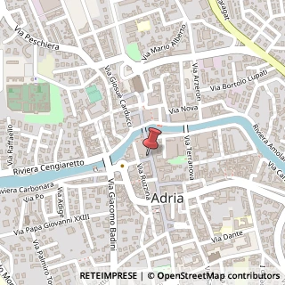 Mappa Piazza grotto cieco luigi 8, 45011 Adria, Rovigo (Veneto)