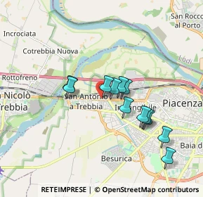 Mappa Via Emilia Pavese, 29122 Piacenza PC, Italia (1.5125)