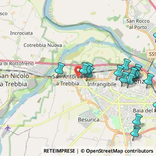 Mappa Via Emilia Pavese S.Antonio, 29100 Piacenza PC, Italia (2.71882)