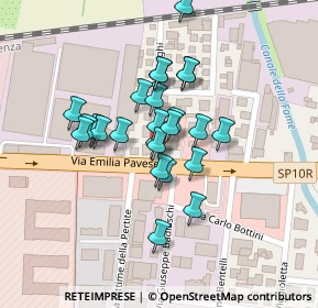 Mappa Via Emilia Pavese, 29122 Piacenza PC, Italia (0.088)