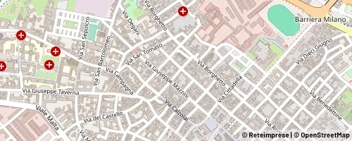 Mappa Piacenza