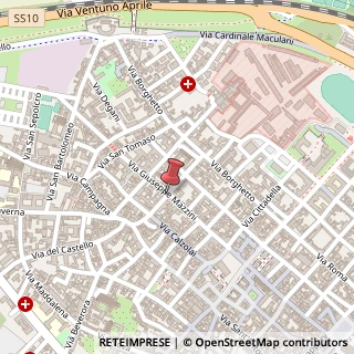 Mappa Via poggiali cristoforo 12, 29100 Piacenza, Piacenza (Emilia Romagna)