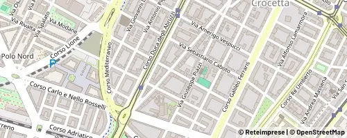 Mappa Turín