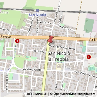 Mappa Via Agazzano, 1/B, 29010 Piacenza, Piacenza (Emilia Romagna)
