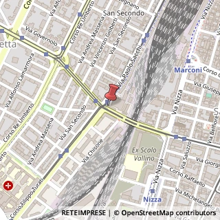 Mappa Via Sacchi, 65, 10128 Torino, Torino (Piemonte)