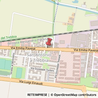 Mappa Via Emilia Pavese, 147, 29121 Piacenza, Piacenza (Emilia Romagna)